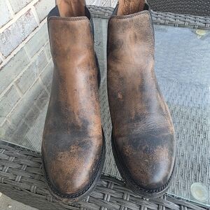 Frye Men's Two-Tone Leather Boots